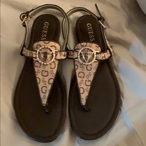Guess monogram sandals
